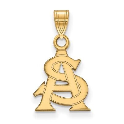 Arizona State University Small Pendant 14k Yellow Gold 4Y025AZS, MPN: 4Y025AZS, 886774877235