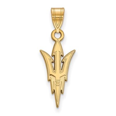 Arizona State University Large Pendant 14k Yellow Gold 4Y004AZS, MPN: 4Y004AZS, 886774861944