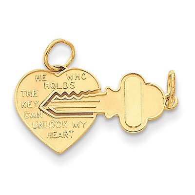 Heart Charm 14k Gold M199, MPN: M199, 637218166893