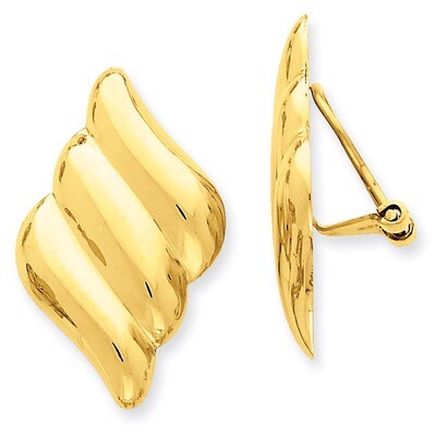 Non-pierced Fancy Earrings 14k Gold H643, MPN: H643, 658226125726