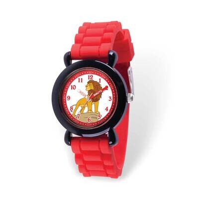 Disney Lion King Simba Time Teacher Red Silicone Band Kids Watch XWA6221, MPN: XWA6221, 842885111613