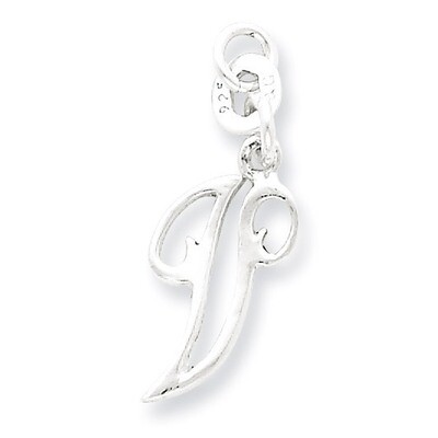 Initial V Pendant Sterling Silver QC6510V, MPN: QC6510V, 883957458939