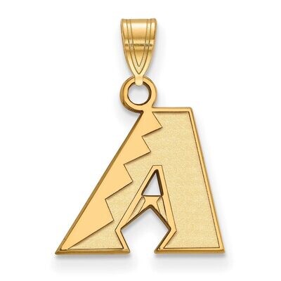 Arizona Diamondbacks Small Pendant 10k Yellow Gold 1Y002DIA, MPN: 1Y002DIA, 886774796925