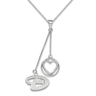 ARIZONA DIAMONDBACKS D 3/8 BELOVED HEART NECKLACE Sterling Silver DIA016BLN-SS, MPN: DIA016BLN-SS, …