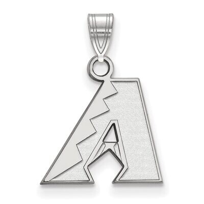 Arizona Diamondbacks Small Pendant 14k White Gold 4W002DIA, MPN: 4W002DIA, 886774826363
