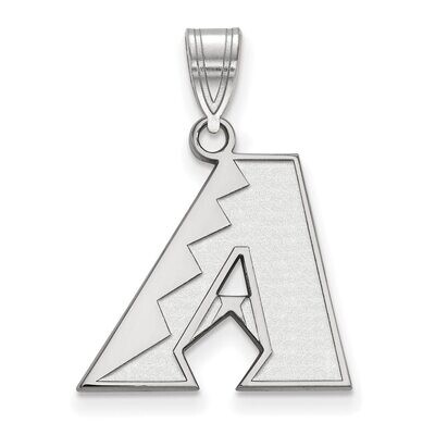 Arizona Diamondbacks Medium Pendant 14k White Gold 4W003DIA, MPN: 4W003DIA, 886774828688