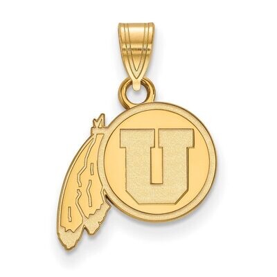 University of Utah Small Pendant Gold-plated Silver GP001UUT, MPN: GP001UUT, 886774891750