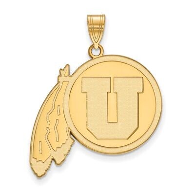 University of Utah x-Large Pendant 14k Yellow Gold 4Y003UUT, MPN: 4Y003UUT, 886774861722