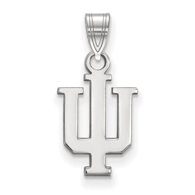 Indiana University Small Pendant 14k White Gold 4W002IU, MPN: 4W002IU, 886774826677