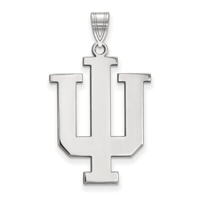 Indiana University x-Large Pendant 10k White Gold 1W005IU, MPN: 1W005IU, 886774773643