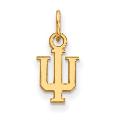 Indiana University x-Small Pendant 14k Yellow Gold 4Y001IU, MPN: 4Y001IU, 886774856025
