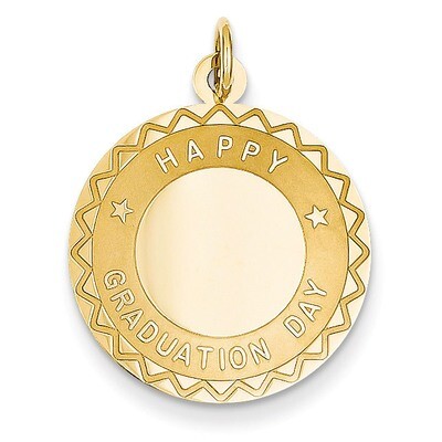 Happy Graduation Day Charm 14k Gold XAC698, MPN: XAC698, 886774122564