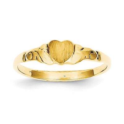 Childs Heart Ring 14k Gold R222, MPN: R222, 883957410180