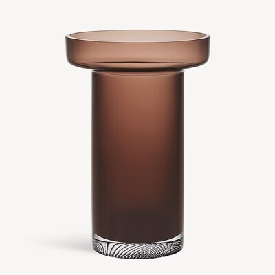 Kosta Boda Crystal Limelight Burgundy Tall Vase  7042000, MPN: 7042000, 7321646057146