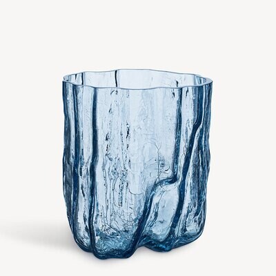 Kosta Boda Crystal Crackle Vase Circular Tall							 7042217, MPN: 7042217, 7321646082025