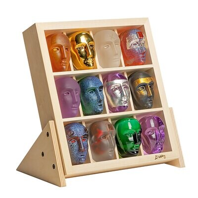 Kosta Boda Crystal Brains Stand 12 Brains  3510338, MPN: 3510338, 7321646084074