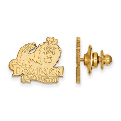 Old Dominion University Lapel Pin Gold-plated Silver GP009ODU, MPN: GP009ODU, 886774909417