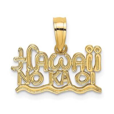 Hawaii No Kaoi Charm 14k Gold K2860, MPN: K2860, 637218028092