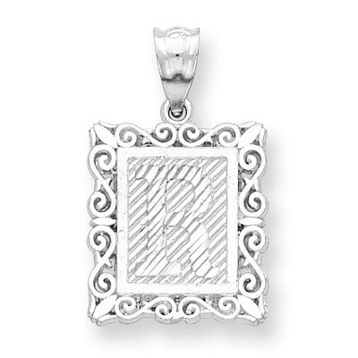 Initial R Charm Sterling Silver QC2770R, MPN: QC2770R, 883957907086