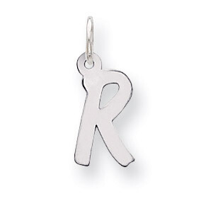 Initial R Charm Sterling Silver QC5092R, MPN: QC5092R, 883957432304