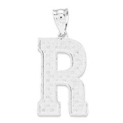 Initial R Charm Sterling Silver QC2766R, MPN: QC2766R, 883957906874