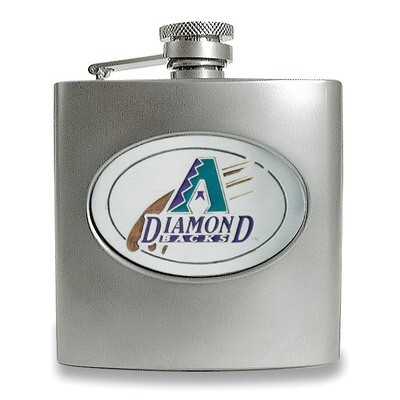 Arizona Diamondbacks Stainless Steel 6oz Hip Flask GC959, MPN: GC959, 89006607246