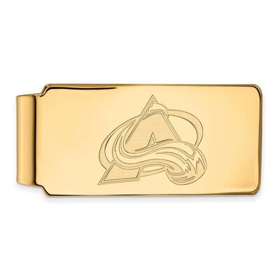 Colorado Avalanche Money Clip Gold-plated Silver GP015AVA, MPN: GP015AVA, 886774743318
