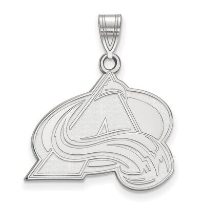 Colorado Avalanche Large Pendant 10k White Gold 1W004AVA, MPN: 1W004AVA, 886774732954