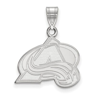 Colorado Avalanche Medium Pendant 14k White Gold 4W003AVA, MPN: 4W003AVA, 886774736402