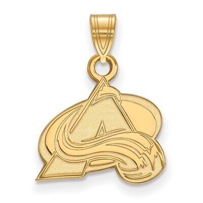 Colorado Avalanche Small Pendant 14k Yellow Gold 4Y002AVA, MPN: 4Y002AVA, 886774738192