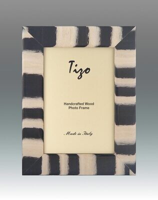 Tizo Big Zebra 5 x 7 Inch Wood Picture Frame, MPN: MAN30-57,
