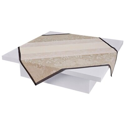 Le Jacquard Tablecloth Bengale Leopard 120 x 120 100% Cotton 26509, MPN: 26509, 3660269265090