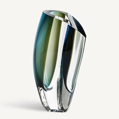 Kosta Boda Mirage Vase Xl Green Blue 7042107, MPN: 7042107, 7321646071647
