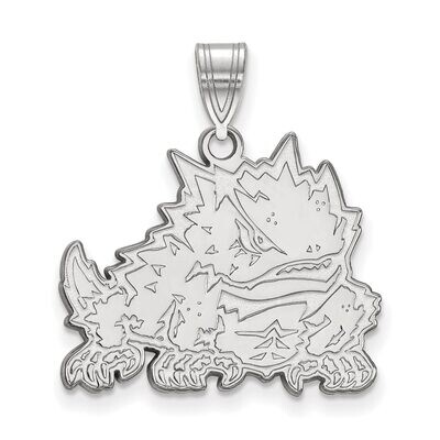 Texas Christian University Large Pendant Sterling Silver SS019TCU, MPN: SS019TCU, 886774700410