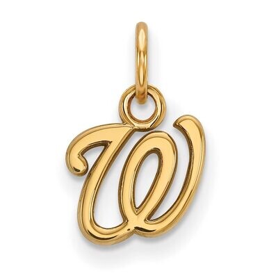 Washington Nationals x-Small Pendant 10k Yellow Gold 1Y009NAT, MPN: 1Y009NAT, 886774806877