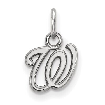 Washington Nationals x-Small Pendant 14k White Gold 4W009NAT, MPN: 4W009NAT, 886774836737