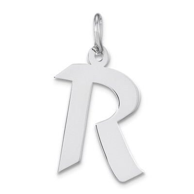 Artisan Block Initial R Charm Sterling Silver QC5089R, MPN: QC5089R, 886774962115