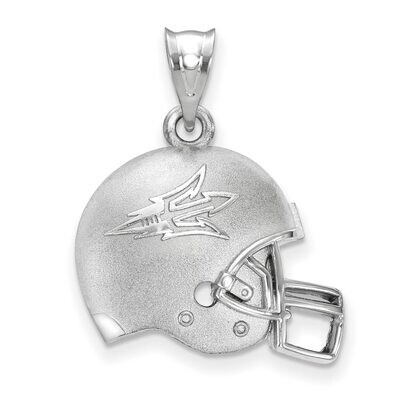 Arizona State University Pitchfork 3D Football helmet with Logo Pendant Sterling Silver SS505AZS, M…