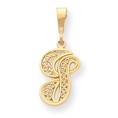 Initial G Charm 14k Gold C569G, MPN: C569G, 883957861098