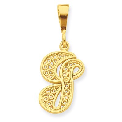 Initial G Charm 10k Gold 10C242/G, MPN: 10C242/G, 883957392431