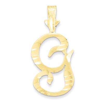 Initial G Charm 10k Gold 10C767G, MPN: 10C767G, 883957429977