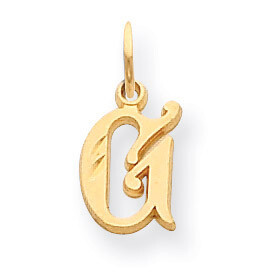 Initial G Charm 14k Gold C565G, MPN: C565G, 886774090825