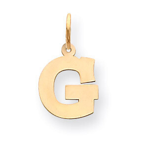 Small Block Initial G Charm 14k Gold YC664G, MPN: YC664G, 883957972817