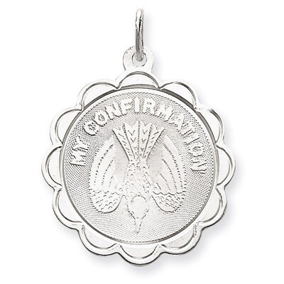 My Confirmation Disc Charm Sterling Silver QC370, MPN: QC370, 886774108827
