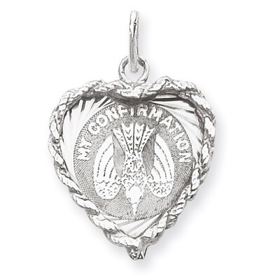 My Confirmation Disc Charm Sterling Silver QC2390, MPN: QC2390, 191101181177