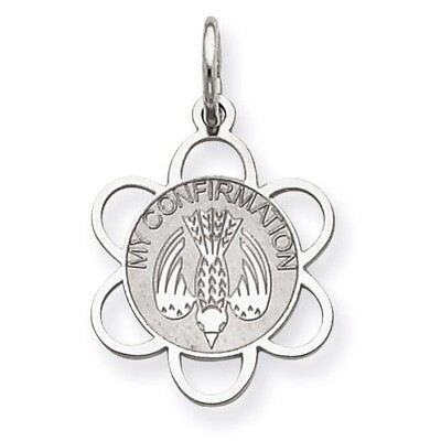 My Confirmation Disc Charm Sterling Silver QC2381, MPN: QC2381, 191101181139