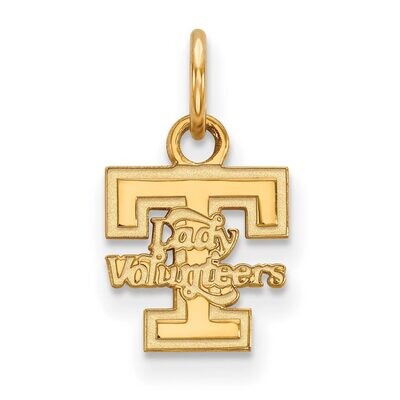University of Tennessee x-Small Pendant 14k Yellow Gold 4Y043UTN, MPN: 4Y043UTN, 886774881836