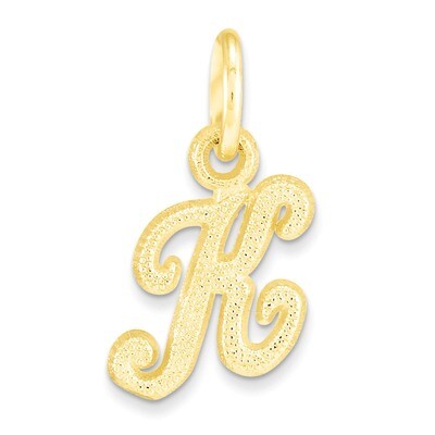 Initial K Charm 10k Gold 10C763K, MPN: 10C763K, 883957429908