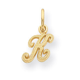 Casted Initial K Charm 14k Gold C564K, MPN: C564K, 886774090689