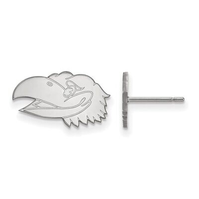 University of Kansas x-Small Post Earring 14k White Gold 4W045UKS, MPN: 4W045UKS, 886774849324